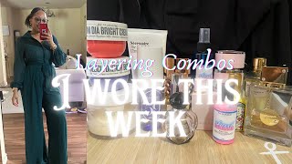 Layering Combos  Perfume Layering Combos I Wore Last Week  Perfume Collection [upl. by Aina36]