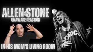 Allen Stone Reaction  Unaware Live From His Mothers Living Room Shakes  P Reacts [upl. by Adnamas489]