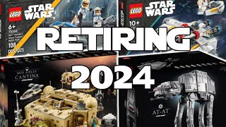 EVERY LEGO Star Wars Set RETIRING In 2024 DONT WAIT [upl. by Kcirdahc697]