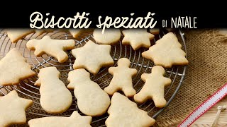 BISCOTTI DI NATALE SPEZIATI Ricetta Facile  BuonIdea [upl. by Hitchcock]