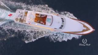 MY DESTINY  3962m130 Broward Marine Superyacht with jacuzzi  Luxury Yacht Tour [upl. by Gnilrad]