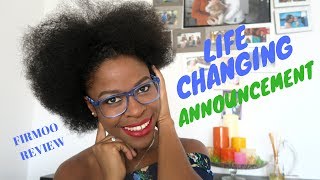 HUGE LIFE CHANGING ANNOUNCEMENT  FIRMOO ONLINE GLASSES REVIEW [upl. by Ashok246]