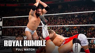 FULL MATCH  Usos vs The Miz amp Damien Mizdow – WWE Tag Team Championship Match Royal Rumble 2015 [upl. by Uzial]