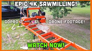 Discover the Beauty Within Quarter Sawing a 100YearOld Oak in 4K [upl. by Amesari58]