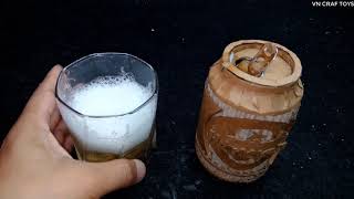 How to Make a Beer Can from cardboard Thats Can Drink [upl. by Murtagh]