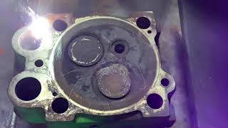 Cylinder Head Cleaning [upl. by Rekcut]