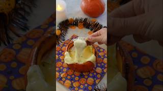 Kürbis mit Ofenkäse Das perfekte Halloween Rezept 🎃👻 [upl. by Gibrian]