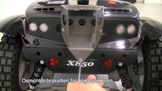 Instruksjonsvideo Permobil X850 [upl. by Icrad471]