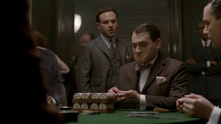 Boardwalk Empire season 4  Arnold Rothstein plays a poker game with Nucky Thompson [upl. by Annaiv]