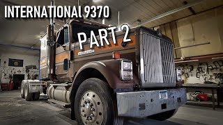 International 9370 🦅 Restoration  Part 2  Welker Farms Inc [upl. by Henn147]