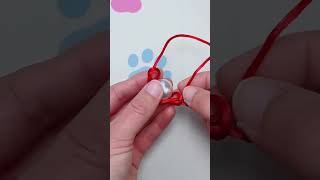 Learn how to tie a pearl necklace quickly and beautifully diy crafts necklace [upl. by Peirce]