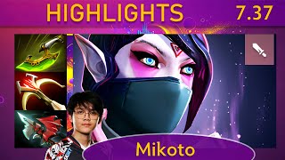 ⭐ 737 Mikoto Templar Assassin KDA  32 KP  78 New patch Mid Highlights  Dota 2 Top MMR [upl. by Dougall]