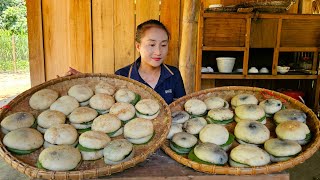 How to make fragrant sticky rice cakes at home goes to the market sell  Ly Thi Tam [upl. by Liauqram]