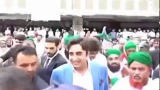 bilawal bhutto visit markaz faizane madina karachi dawate islami [upl. by Kalbli]