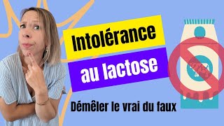 Lintolérance au lactose  fautil arrêter tous les produits laitiers  santé docteur [upl. by Worrell444]