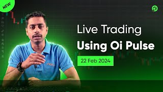 📉 How to Trade using Oi Pulse Features  🔴Live Trade Example  ⚡Live Oi Pulse Trading Series [upl. by Annav]