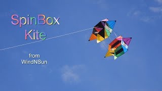 SpinBox kite from WindNSun [upl. by Lipman]