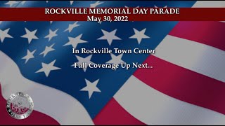 2022 Rockville Memorial Day Parade [upl. by Vassaux312]