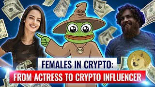 Female That Made Millions In Crypto  From Actress To Crypto Celeb  MemeFi Shares [upl. by Spearman68]