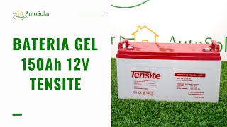 Tensite  Batería Solar GEL 150Ah 12V [upl. by Enetsirhc]