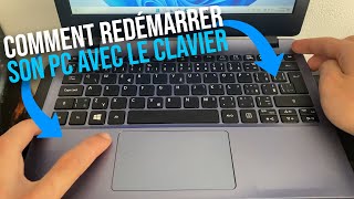 Comment redémarrer son PC avec le clavier  Comment redémarrer votre ordinateur [upl. by Lyn268]