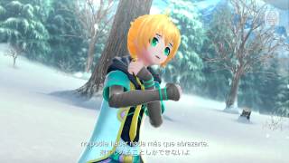 Kagamine Len soundless voice Project Diva F2nd Sub español  romaji [upl. by Delila942]