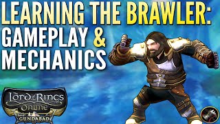 LOTRO Brawler Beta Base Gameplay amp Class Mechanics  Learning Brawler Class Part 1 [upl. by Norvin]