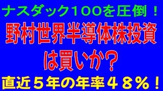 【半導体株暴落】野村世界半導体株は買いか！？【買い増しチャンス？】 [upl. by Friede]