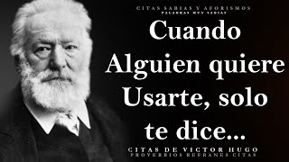 Hermosas citas de Victor Hugo que te abren los ojos al mundo  Citas Aforismos [upl. by Hephzibah]