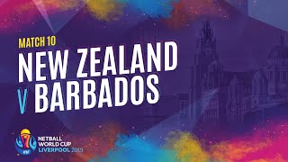 New Zealand v Barbados  Match 10  NWC2019 [upl. by Aihsik]