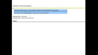 Accessing your Unofficial Transcript in Banner Web [upl. by Jagir]