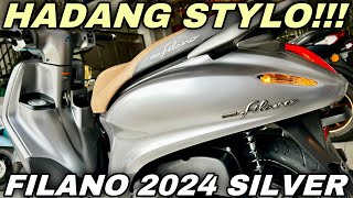 BARU‼️YAMAHA GRAND FILANO LUX 2024 SILVER [upl. by Ydniw816]