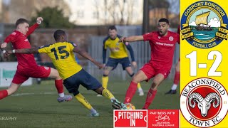 MATCH HIGHLIGHTS SPL  Gosport borough vs Beaconsfield FC [upl. by Alyad330]