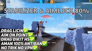 NEW FF UPDATE‼️FILE STABILIZER × AIMLOCK 89 PERMANEN WORK FF BIASA amp FF MAX TERBARU 2024 freefire [upl. by Veradi]