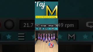 How Jason Belmonte vs Me doing bowling bowling [upl. by Nevaj450]