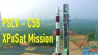 ISRO Launches PSLV C58 XPoSat from Satish Dhawan Space Centre [upl. by Wiebmer527]