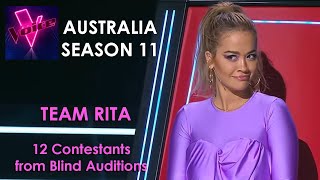 The Voice Australia Season11Team Rita Blind Auditions Recap [upl. by Clarence]