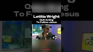 Letitia Wright dejó de actuar 🔥😱🤯para seguir a Jesús viral short reel shortcristiano jesus [upl. by Eelah83]