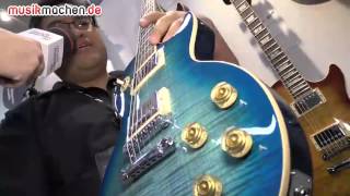 Neue Gitarren von Gibson auf der Namm Show 2014 [upl. by Dewees]