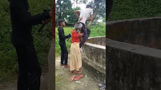 Aiye upar chadiye 😅  funny video  laughing shortsfeed [upl. by Berthoud]