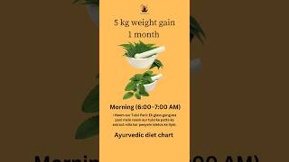 5 weight gain ka asan ayurvedic formula weightgain ayurvedic diet facts healthfacts [upl. by Hauck]