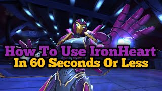 How To Use IronHeart  Incinerates And Damage [upl. by Yaffit]