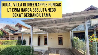 DIJUAL VILLA HARGA 365jt NEGO  DEKET GERBANG UTAMA  LINGKUNGAN ASRI [upl. by Marlow647]