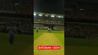 BATSMAN VIEW VS UMPIRE VIEW VS AUDIENCE VIEW cricket shorts [upl. by Wilder]