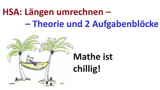 Längen umrechnen Theorie und zwei Aufgabenblöcke [upl. by Mills]