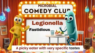 Legionella pneumophila the bacteria of Legionnaires disease and Pontiac fever [upl. by Atilrak]