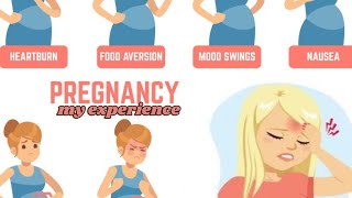 pregnancy symptoms my experienceyoutubeshorts ytshorts pregnancy symptoms my experience [upl. by Leumel]