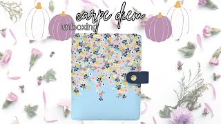 Carpe Diem Binder Planner Unboxing It is GORGEOUS [upl. by Lezti]