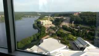 Mohegan Sun Deluxe King Sky Suite  Room 3022 Corner Room 7172014 [upl. by Nej827]