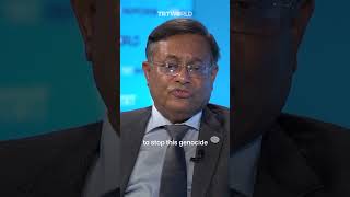 TRT World speaks to Bangladesh Foreign Minister Mahmud [upl. by Euqinemod]